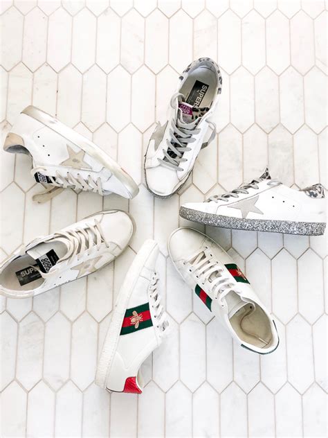 golden goose vs gucci sneakers|15 Best Golden Goose Sneakers For A Casual Look .